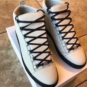 Balenciaga Arena Sneakers “White and Navy”